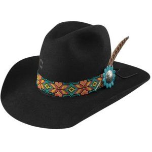 Resistol Women's Gold Digger Concho Western Hat